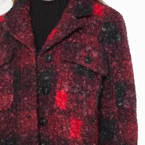 Button Front Boxy Jacket